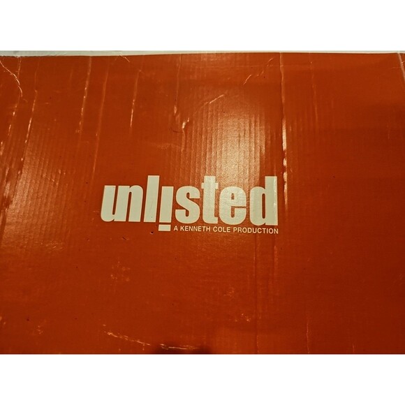 **Kenneth Cole Unlisted Men’s Classic Look Leather Chelsea Boots Black Size 8.5M - Picture 16 of 16